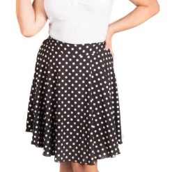 Hurly-Burly Polka Dot Skirt