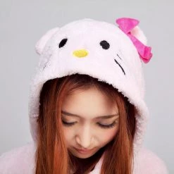 Hurly-Burly Pink Hello Kitty Onesie Onesies