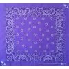 Hurly-Burly (b) Bandanas Soft Purple Paisley Bandana