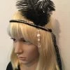 Craft 1920's Great Gatsby Black Diamonte Gatsby Headband