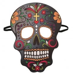 Hurly-Burly Soft Day Of The Dead Skeleton Mask Masks & Eyemasks