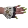 Jacky Wang Steampunk Crinkle Wrist Cuffs