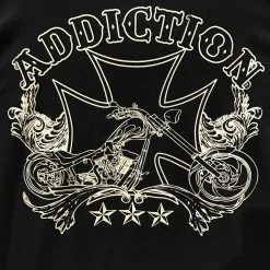 Hurly-Burly (D) Addiction: Skulls, Wings And Bikes Men's T-Shirt T-Shirts 7 Hurly-Burly (D) Addiction: Skulls, Wings And Bikes Men's T-Shirt T-Shirts