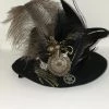 Craft Steampunk Mini Black And Bronze Top Hat (Q)