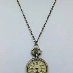 8Seasons Findings Steampunk Vintage Style Open Faced Pocket Watch (G)