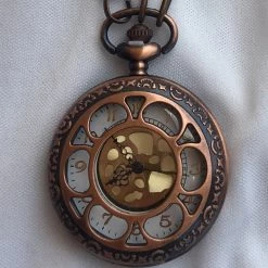 8Seasons Findings Steampunk Copper Pocket Watch (M)