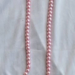 Hurly-Burly Pale Pink Pearl Necklace