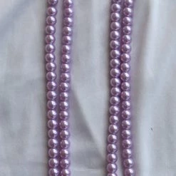 Hurly-Burly Purple Pearl Necklace