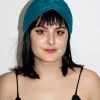 Jacky Wang Teal Blue Turban Hair Accessories
