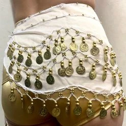 Best Dance Bellydance Gold Coin Belt Festival Wear