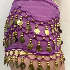 Best Dance Bellydance Gold Coin Belt Festival Wear