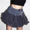 Melody Wang Women's Deluxe Dark Grey Petticoat