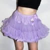 Melody Wang Women's Deluxe Purple Petticoat