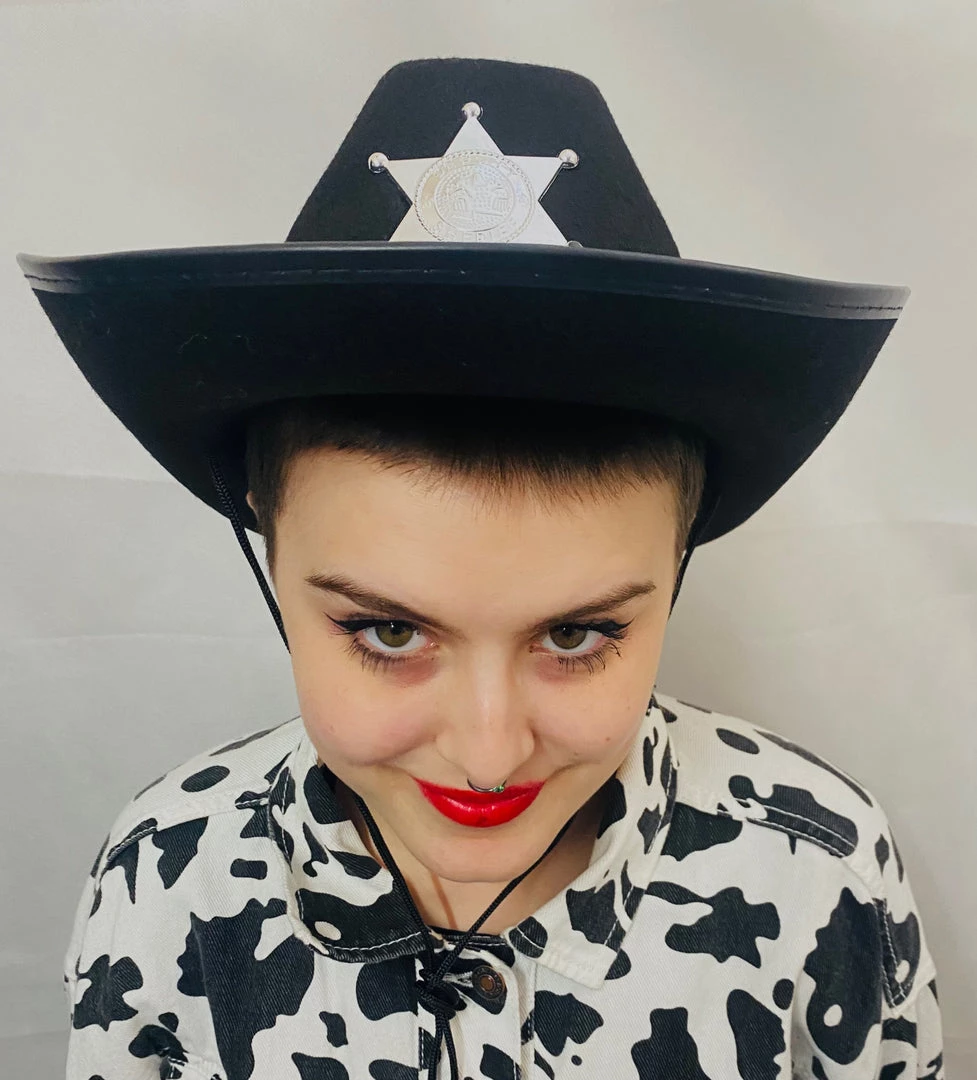 Unknown Black Sheriff Hat Adults 5 Unknown Black Sheriff Hat Adults