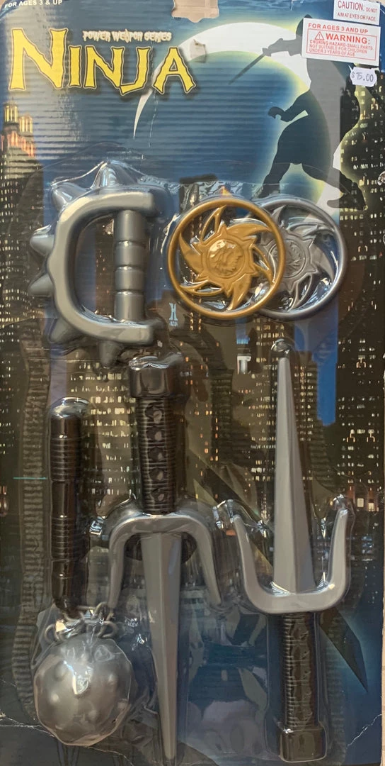 Hurly-Burly International Ninja Fighter Toy Kit 3 Hurly-Burly International Ninja Fighter Toy Kit