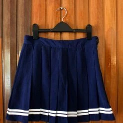 Thailand Navy Blue Tennis Pleat Skirt Skirts