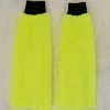 Hurly-Burly (D) Festival Wear Fluoro Yellow Fluffy Leg Warmers