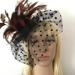 Craft Brown Ladies Steampunk Mini Hat (U)