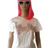 Hurly-Burly (t) 60's - 70's Disco & Hippie Barbie White T-shirt 1 Hurly-Burly (t) 60's - 70's Disco & Hippie Barbie White T-shirt
