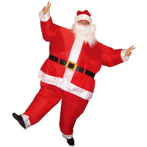 Hurly-Burly Inflatable Santa Claus Costume 4 Hurly-Burly Inflatable Santa Claus Costume