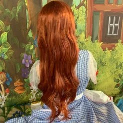 Bell's Wigs Deluxe Chestnut Brown Long Wavy Wig