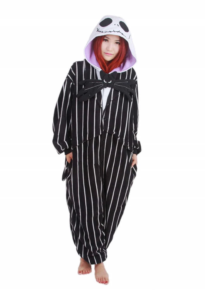 Kigurumi Direct Nightmare Before Christmas Jack Skellington Deluxe Onesie 3 Kigurumi Direct Nightmare Before Christmas Jack Skellington Deluxe Onesie