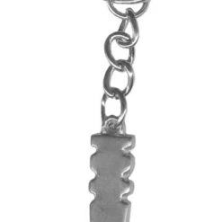 Hurly-Burly Metal Tool Keyring