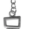Hurly-Burly Metal Tool Keyring