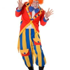 TomFoolery Men's Carnival Clown Costume Funny Costumes