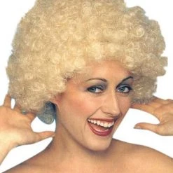 Carnival Kath & Kim Blonde Curly Wig