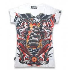 Hurly-Burly Tops & Tees Liquorbrand Siren Vs. Sea T-Shirt