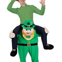 Instyles Saint Patrick's Day Carry Me: Leprechaun Ride On Costume