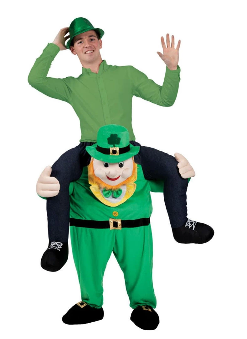 Instyles Saint Patrick's Day Carry Me: Leprechaun Ride On Costume 3 Instyles Saint Patrick's Day Carry Me: Leprechaun Ride On Costume
