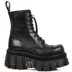 PRE-ORDER New Rock Lace-Up Platform Boots