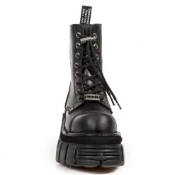 PRE-ORDER New Rock Lace-Up Platform Boots