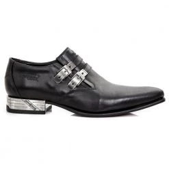 New Rock Boots M.2246-S5 New Rock Men's Black Dress Shoes