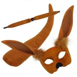 Sweidas Adult Kangaroo Mask And Tail Animals And Insects