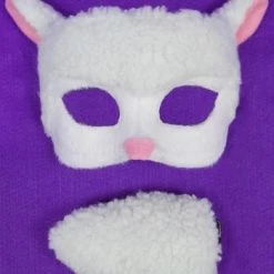 Sweidas Deluxe Sheep Mask And Tail