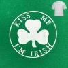 Hurly-Burly Saint Patrick's Day Kiss Me I'm Irish T-Shirt