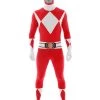 Rubies Red Power Ranger Morphsuit 1 Rubies Red Power Ranger Morphsuit
