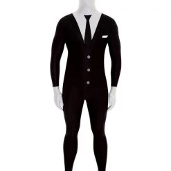 Tomfoolery Halloween Slender Man Morphsuit