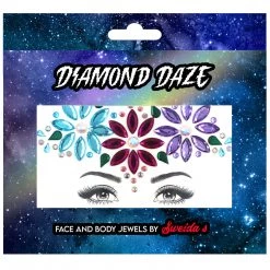 Sweidas Festival Wear Flower Child Face Jewels