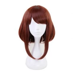 Jocelyn Luo Anime & Video Games My Hero Academia Uraraka Ochako Brown Wig
