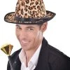 TomFoolery Leopard Print Gangster Trilby