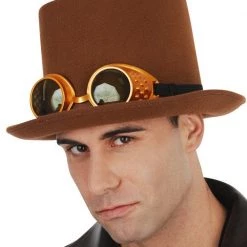 Tomfoolery Brown Top Hat (EE)