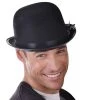 TomFoolery 1920's Great Gatsby Standard Black Bowler Hat