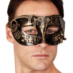 TomFoolery Bronze Steampunk Eye Mask