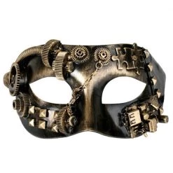 TomFoolery Bronze Steampunk Eye Mask
