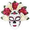 TomFoolery Full Face Floral Day Of The Dead Mask 2 TomFoolery Full Face Floral Day Of The Dead Mask