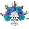 Tomfoolery Day Of The Dead Floral Face Mask